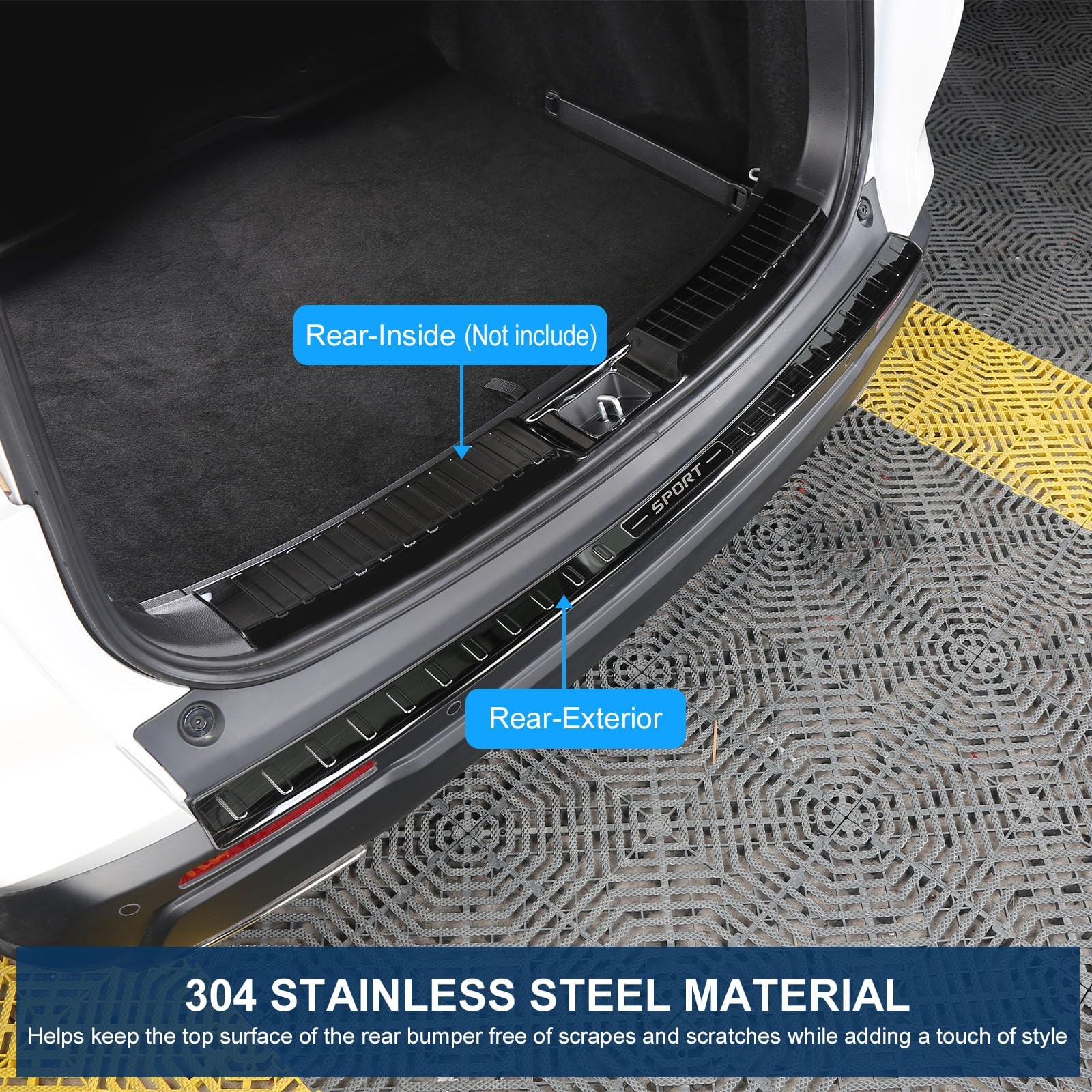for Honda CRV 2023 2024 2025 2026 Rear Bumper Guard, Premium Stainless Steel …