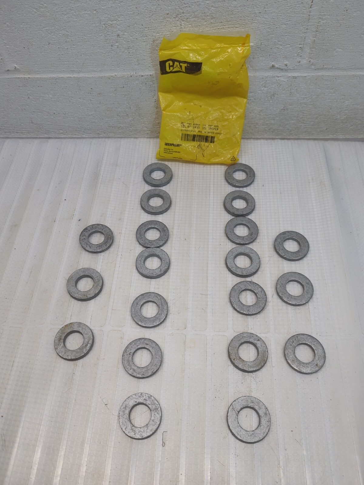 CATERPILLAR Flat Washer CAT # 8T-5439 Part LOT OF 20 8T5439
