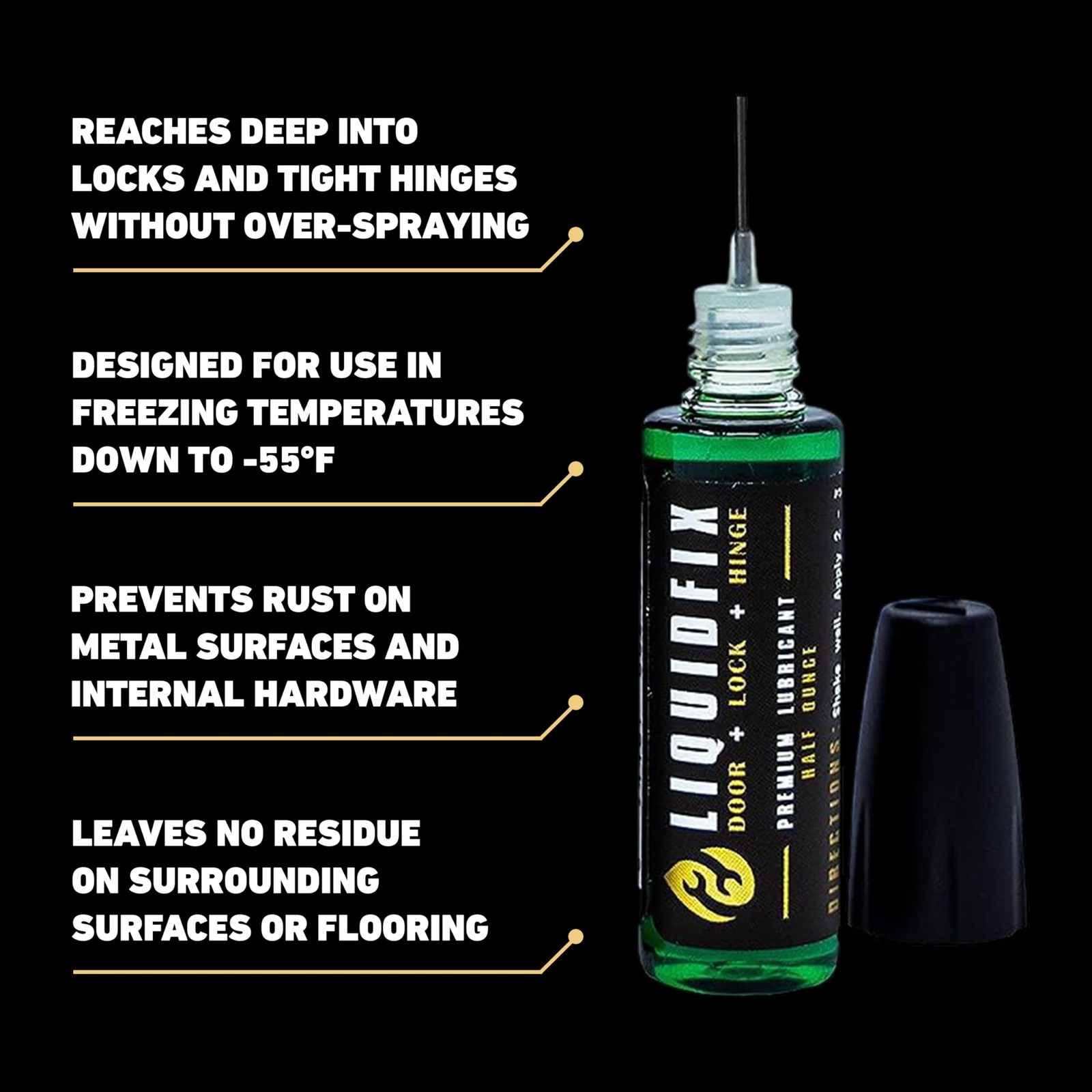 Door Lock Hinge Lubricant Instantly Reduces Noise Lubricates Hinges With 4 Oz