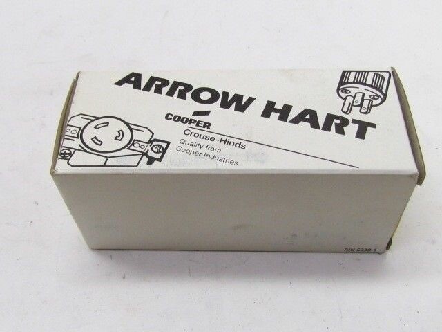 Arrow Hart Cooper Crouse-Hinds 6440 Locking Receptacle 20A 120/208V 3ph Y 4P 4W