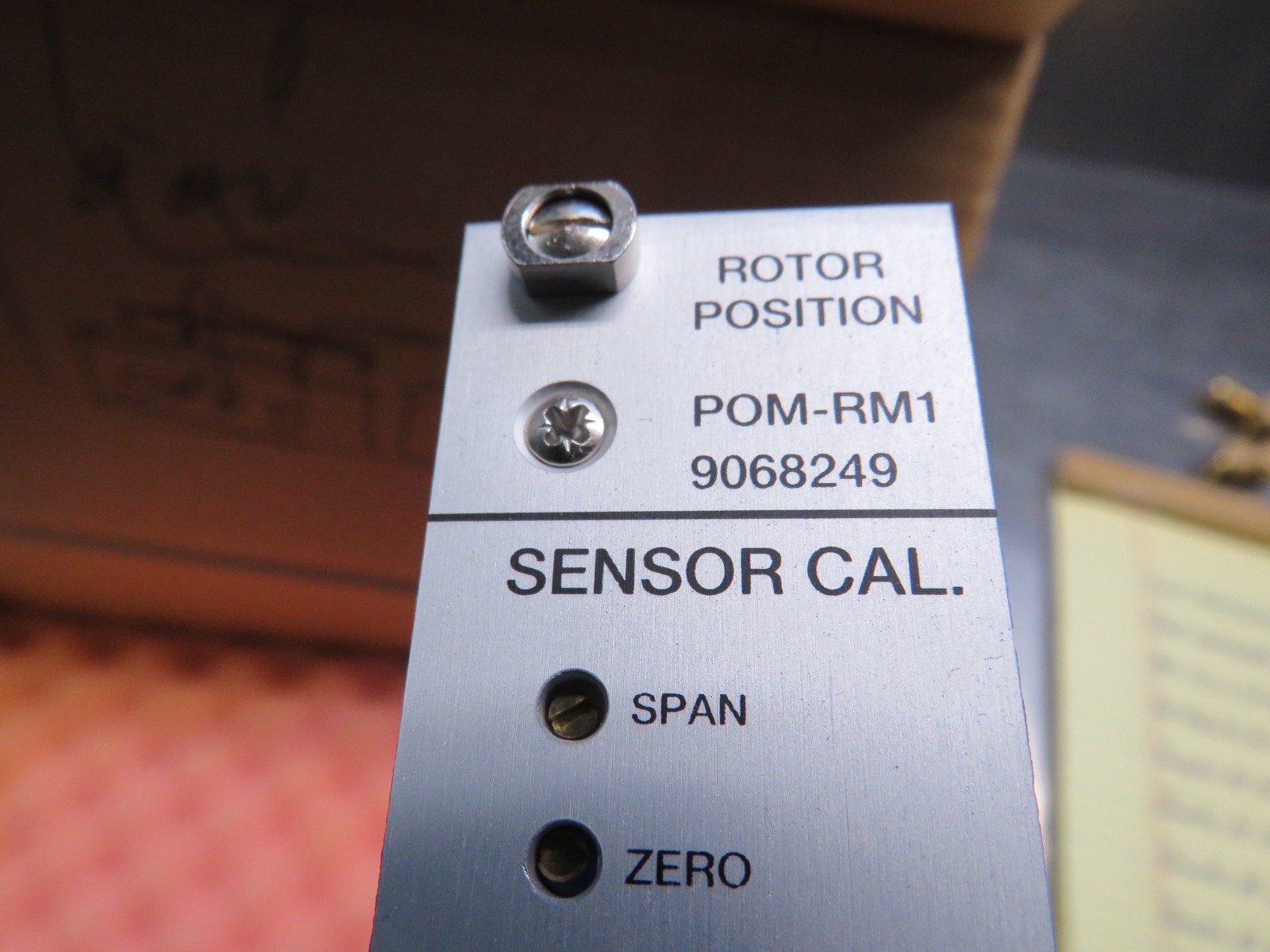 Dametric AB POM-RM1 Rotor Position Board Valmet VAL0123032