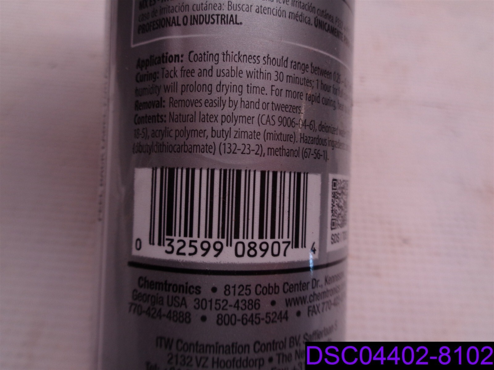 Chemtronics Chemask Peelable 8 oz P/N CM8