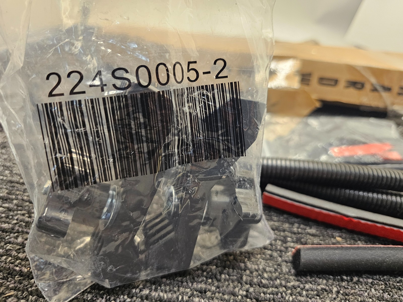 234S0080 HARDWARE BAG BAK HFC 1010-1000 CLAMPS MATTE