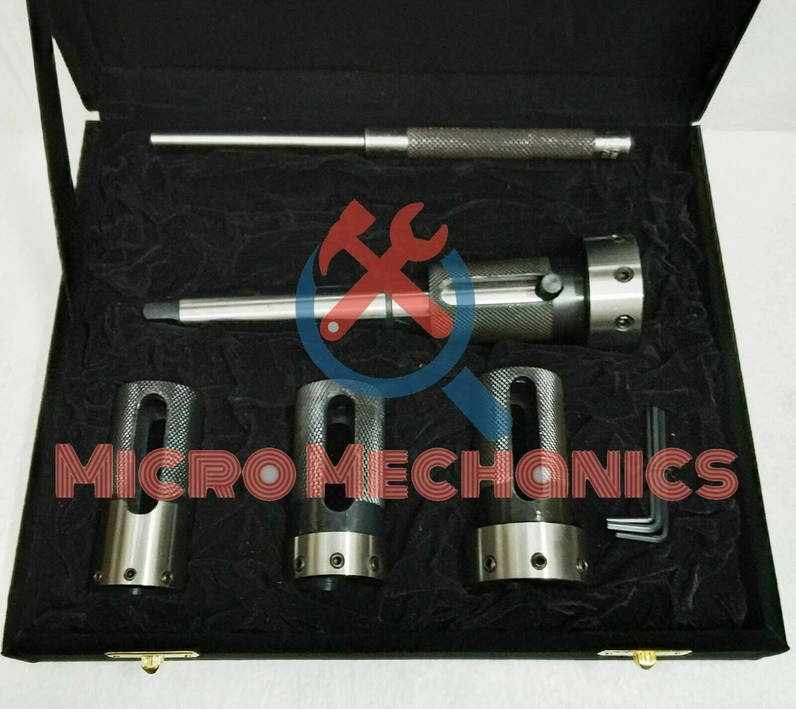 Lathe Tailstock Die Holder Box Of 4 Floating Type MT3 SHANK Holds Imperial Die