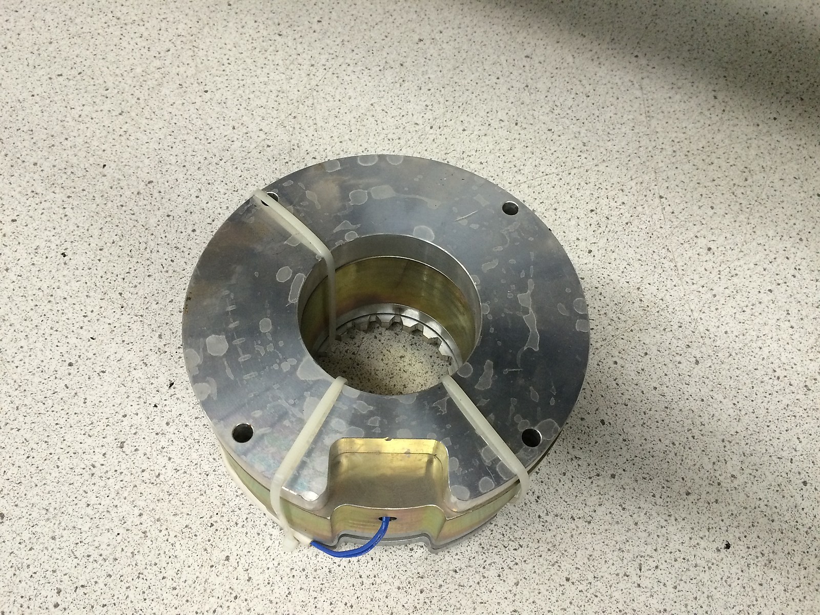 Inertia Dynamics SAB 1825 Spring Applied Brake 3 1/4 Center Diameter 7 1/8 Width