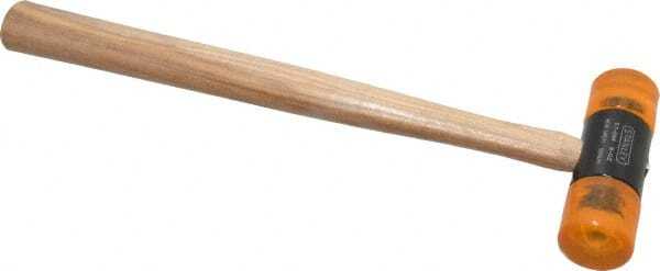Stanley 57-594 8 oz Dead Blow Hammer, Plastic Head, Hickory Handle, 1.38″ Face