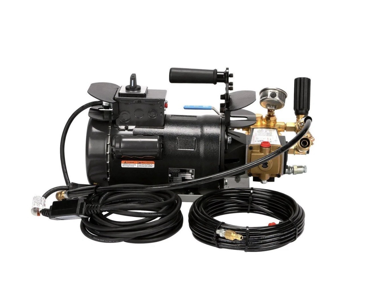 Ridgid KJ-1750 2 HP 1.4 Max GPM 1750 Max PSI 120VAC Corded Water Jetter