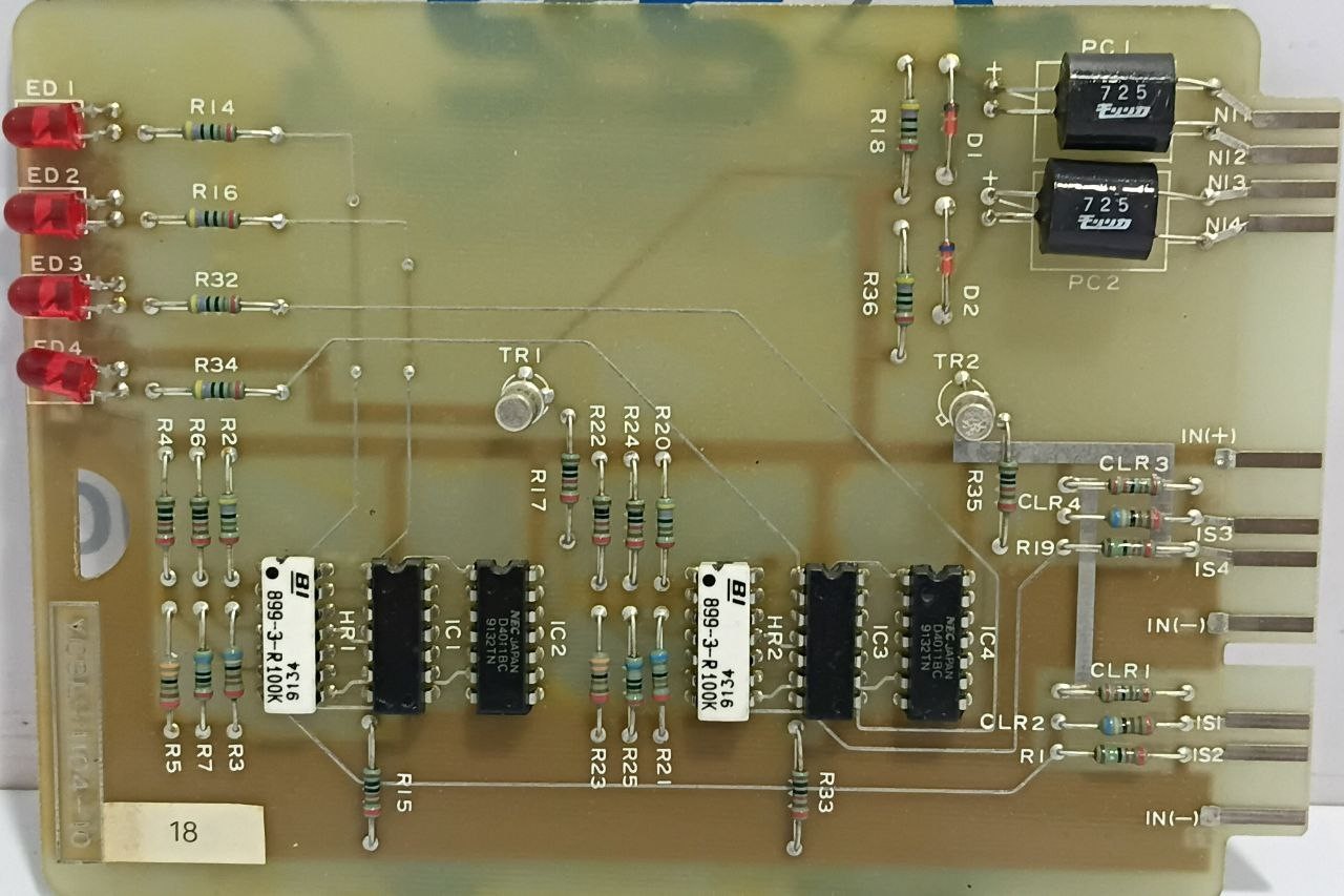Yuken YC9L-1104-10 L/S Barrier Card P/n D-42821-1