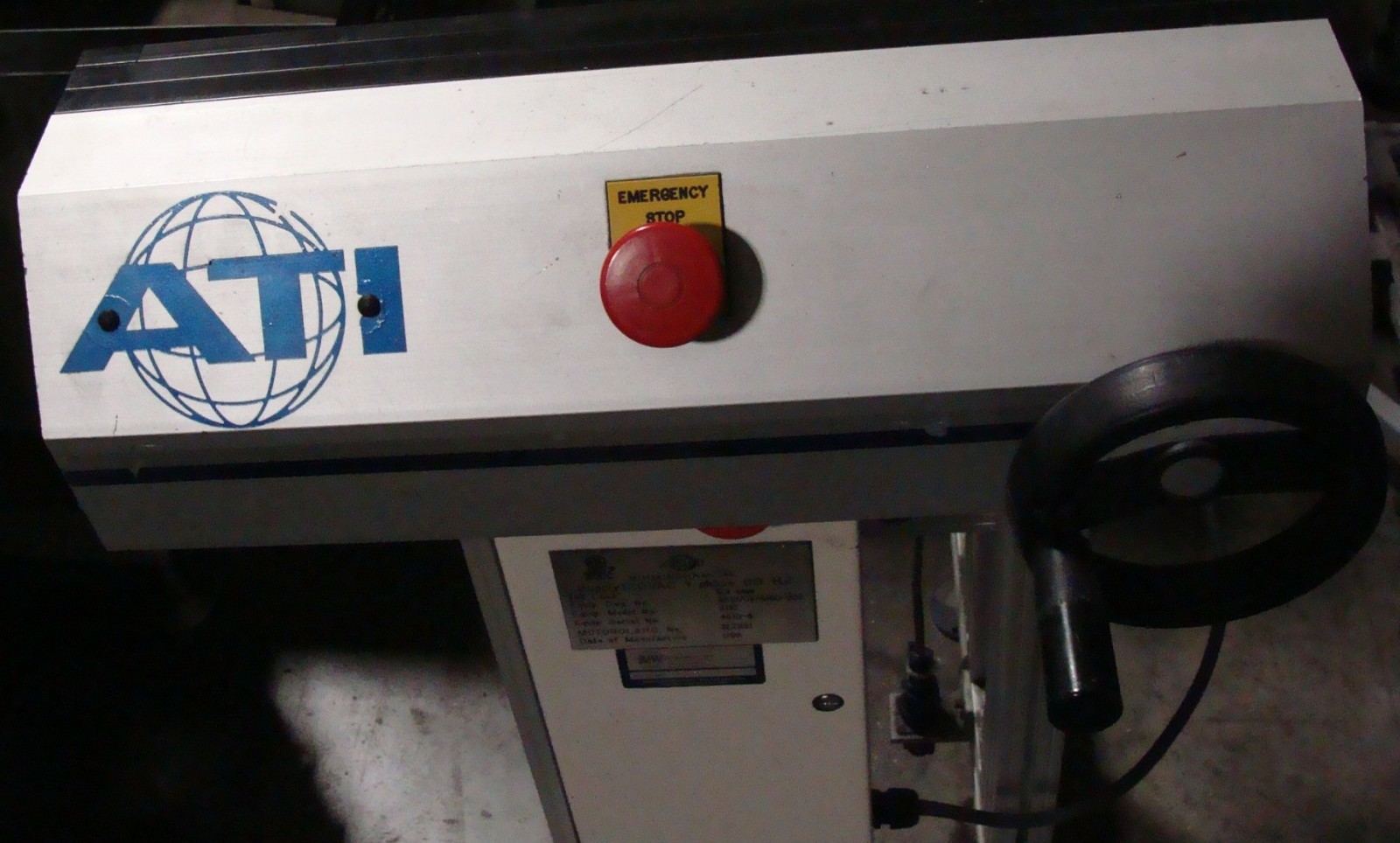 ATI Transfer Conveyor Systems Meterial Handling w/AB 1000 Micro Logic Conroller