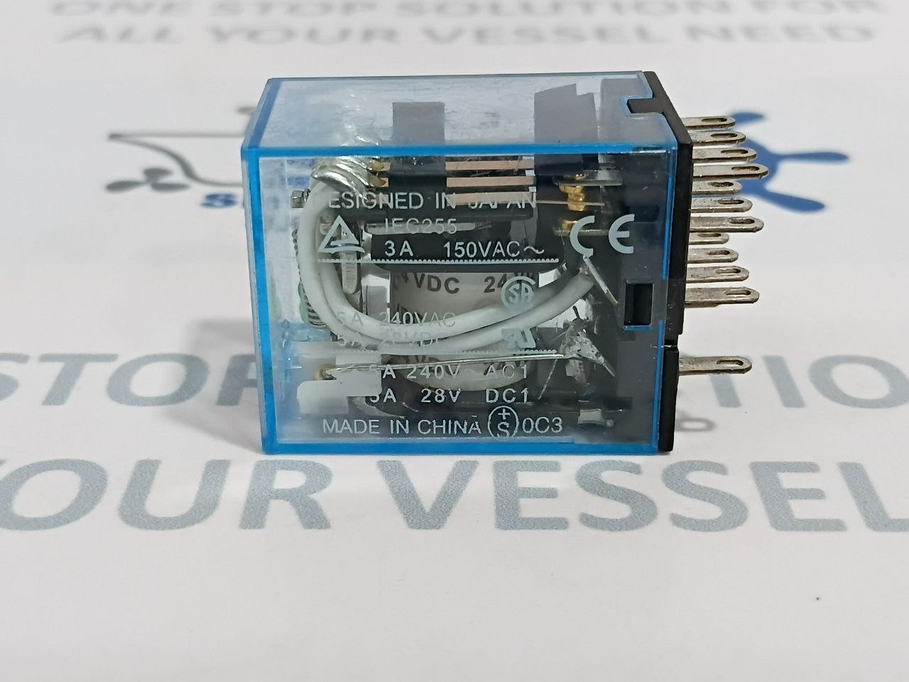 Omron MY4N-J 24VDC Power Relay 3A 150VAC (Unused New)
