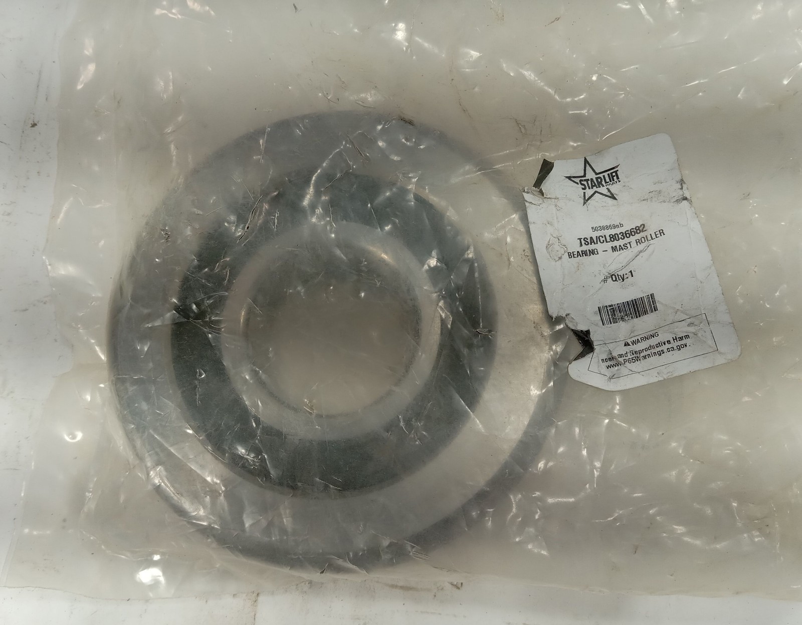 1 NEW STARLIFT TSA/CL8036682 MAST ROLLER BEARING NNB ***MAKE OFFER***