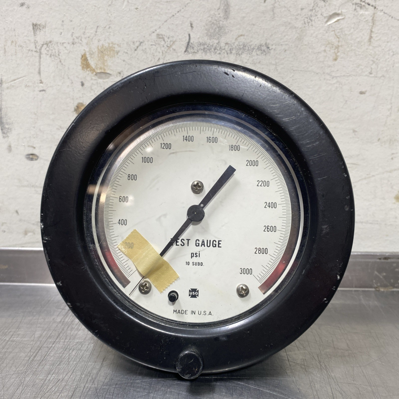 Ametek USG Test Gauge 0-3000 PSI