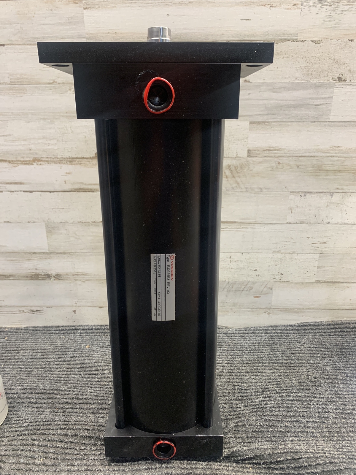 NOS Norgren EJ0355B3 REV #3 250 PSI Cylinder 5″ Bore 12″ Stroke