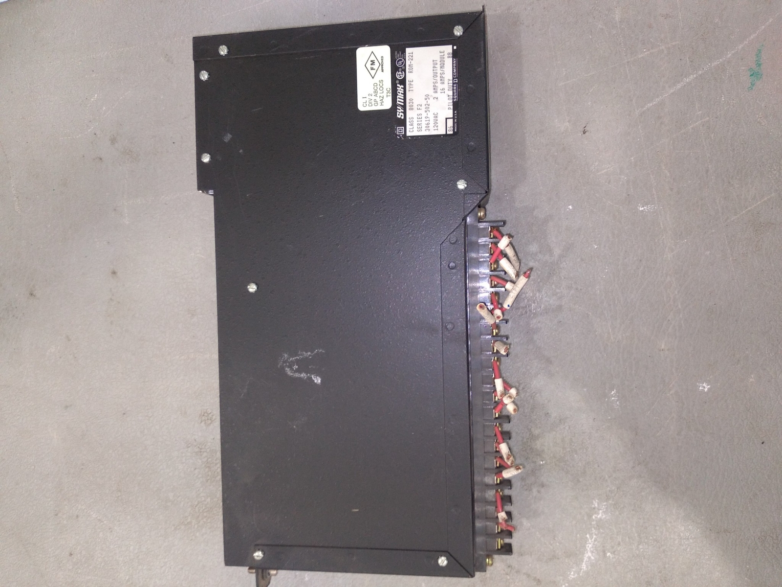 SQUARE D SY/MAX ROM-221 CLASS 8030 SER.F2
