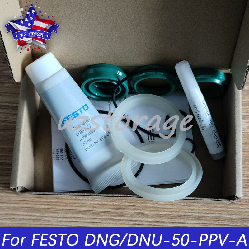 1PCS New Cylinder Parts Repair Kit For FESTO DNG/DNU-50-PPV-A