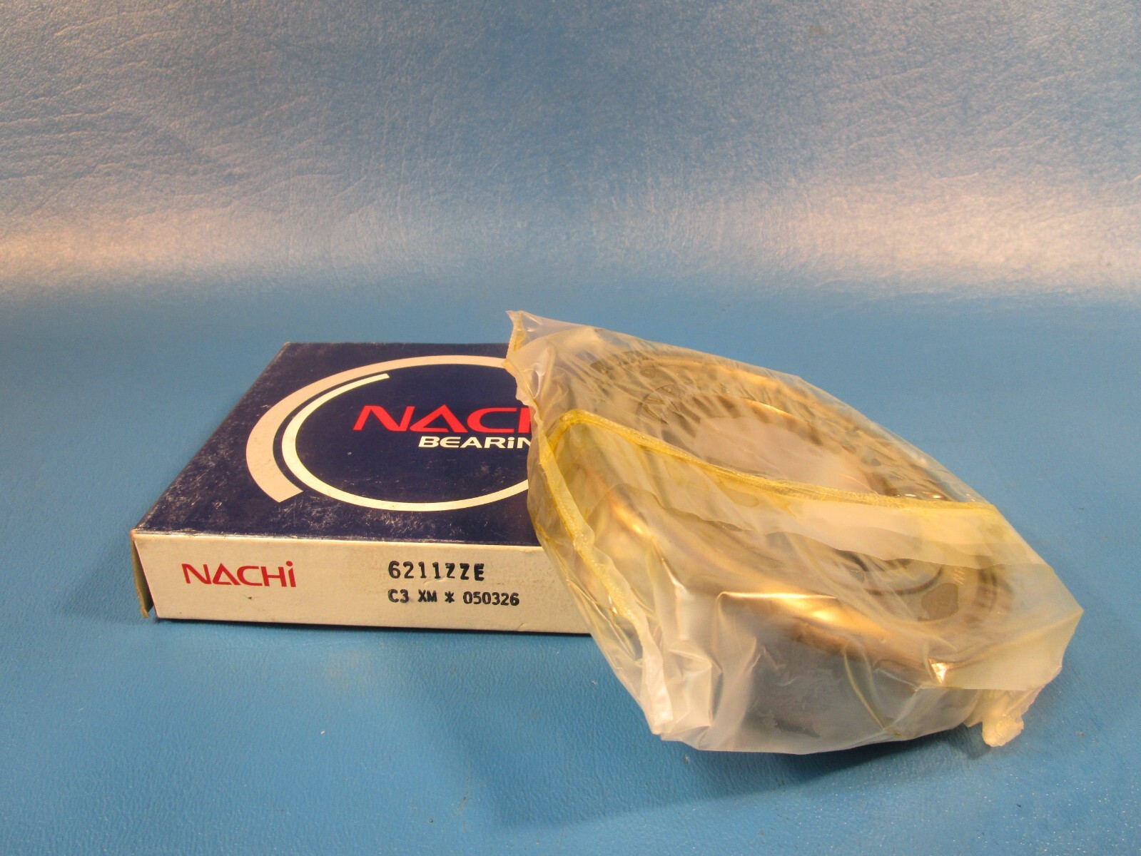 Nachi 6211-ZZE, C3 Single Row Ball Bearing, 55 x 100 x 21 mm