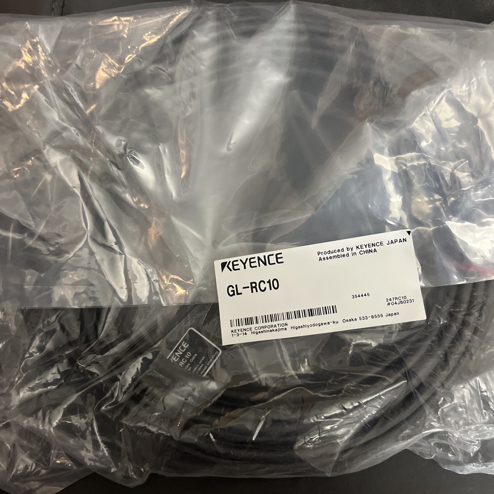 Keyence GL-RC10 Cable – NEW