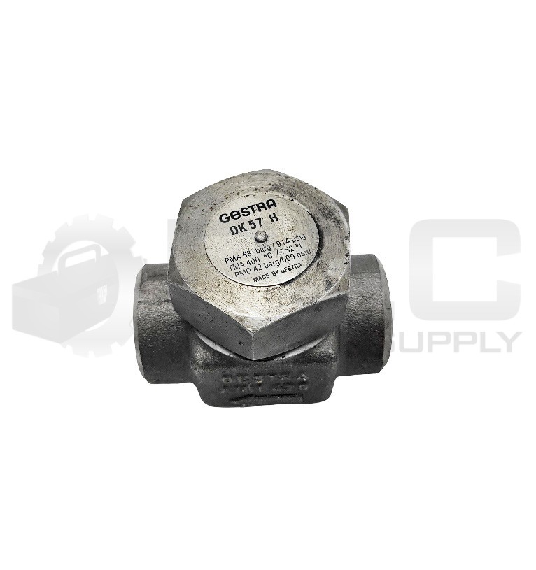 NEW GESTRA DK 57 H THERMODYNAMIC STEAM TRAP
