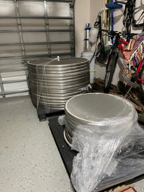 Sweco Screens, welded different sizes and mesh, Stainless Steel 