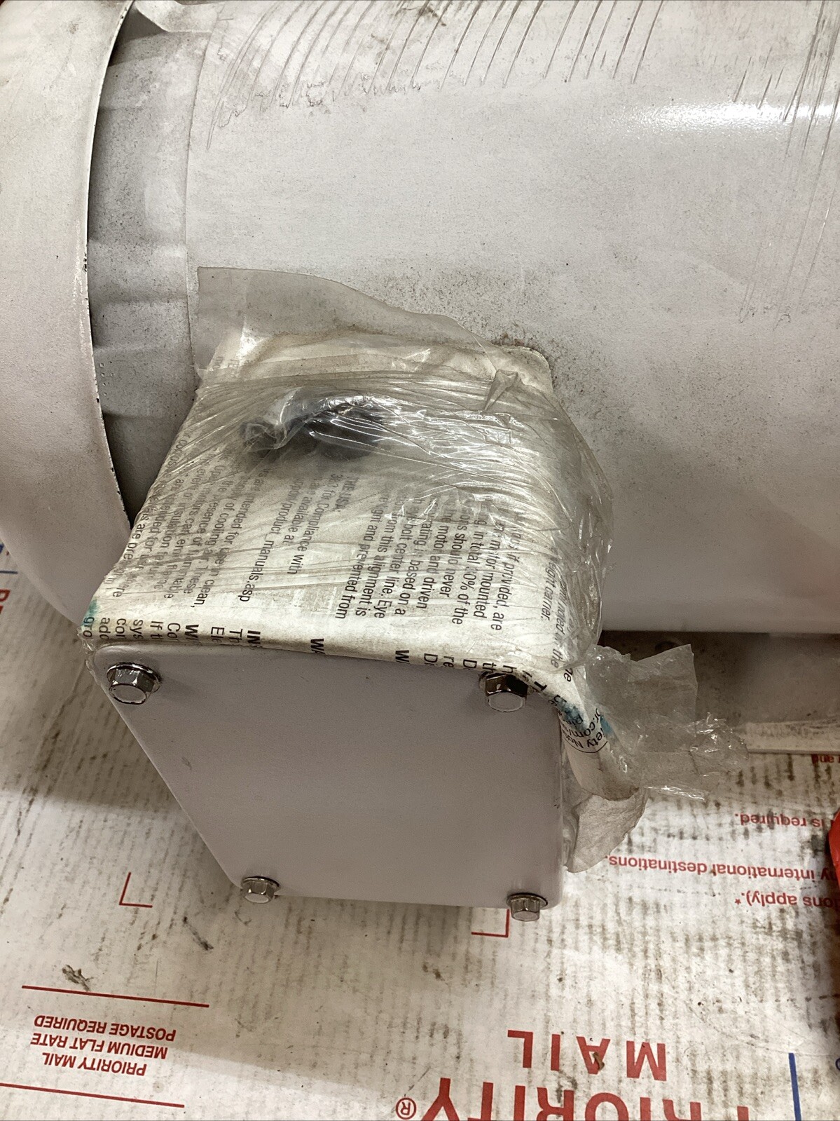 BALDOR RELIANCE CWDM3557 1.5HP WASHDOWN ELECTRIC MOTOR 1140RPM FRAME 56C ED4U