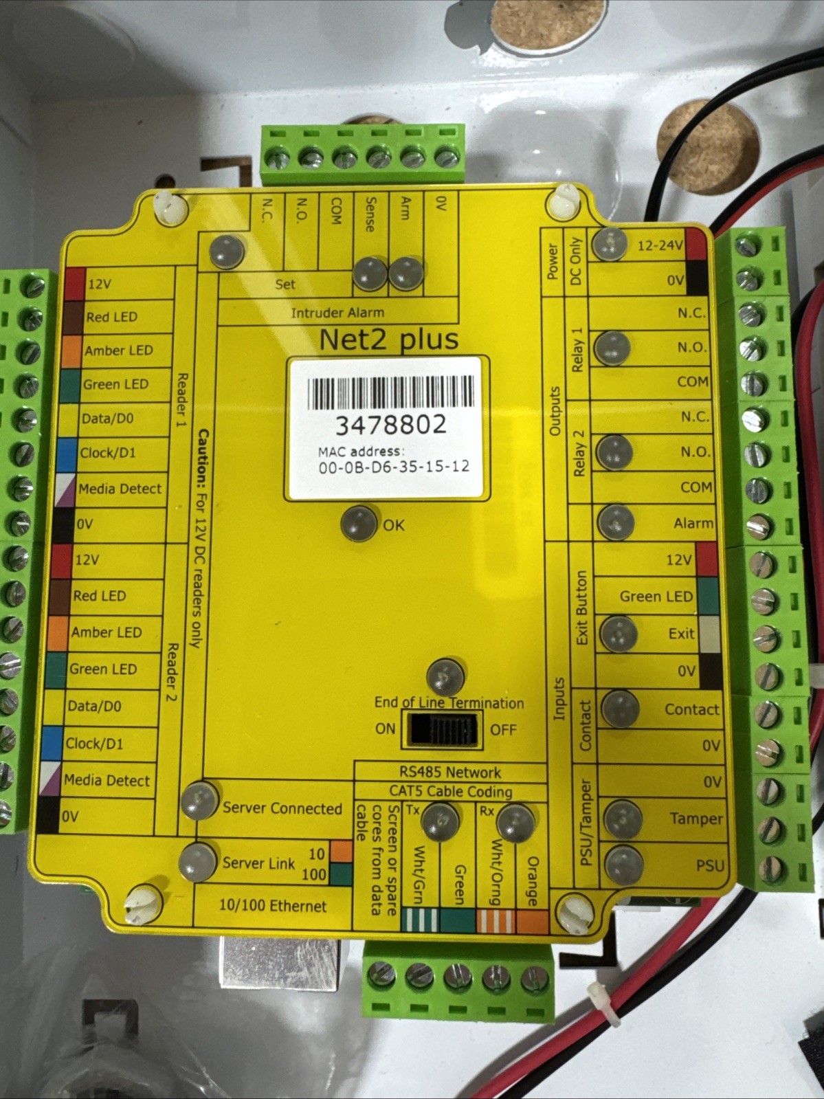 PAXTON Net2 Plus Model No 682-810-US