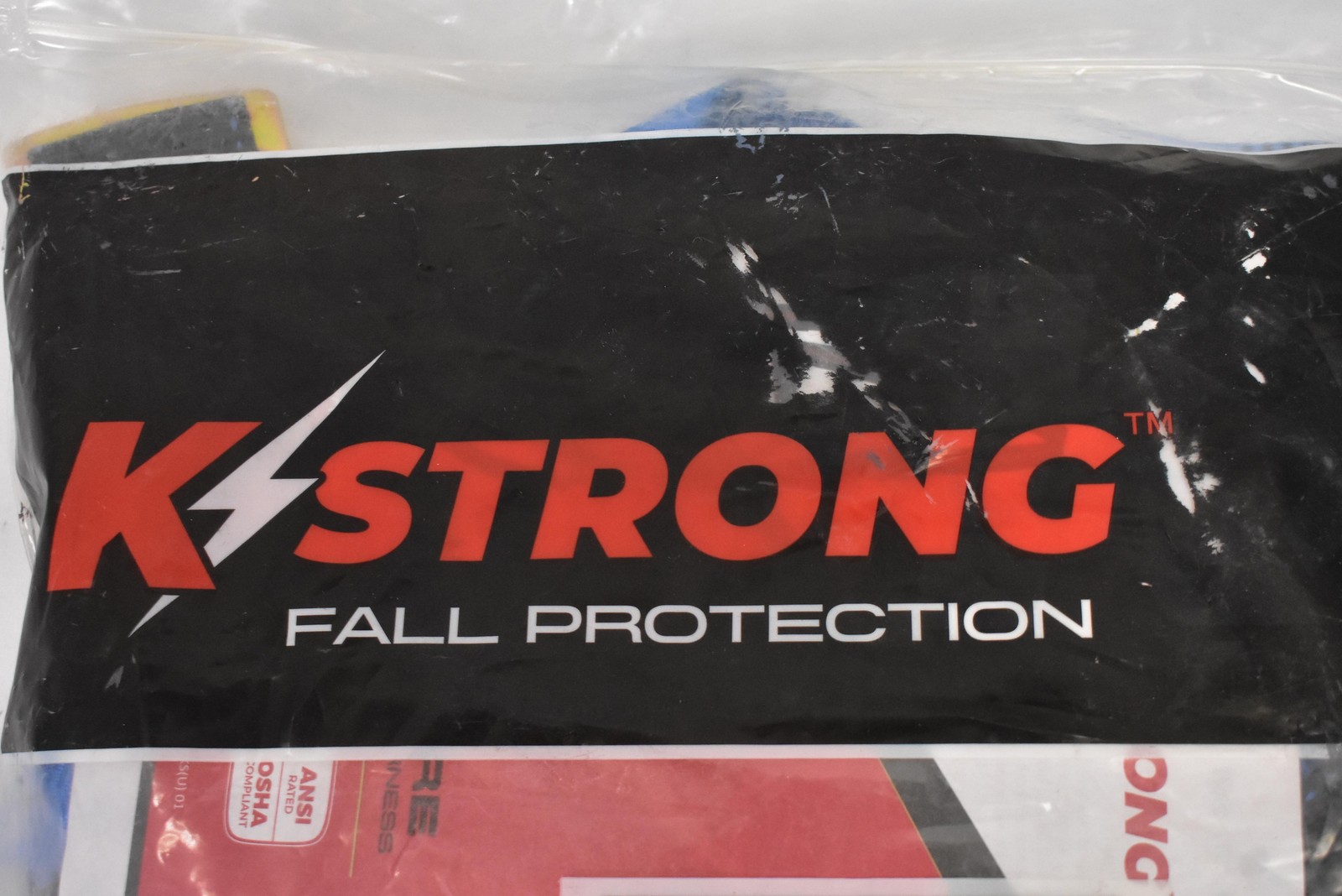 KSTRONG 3-Point Full Body Harness Size L-XL Blue UFH10101G(L-XL) Fall Protection