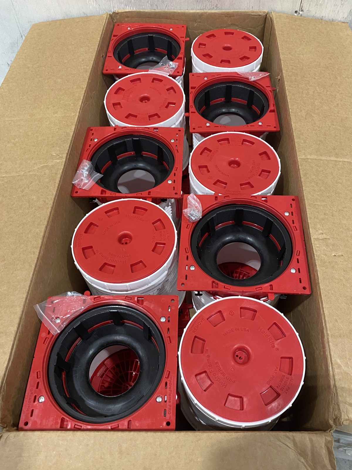 Lot Of 10 HoldRite Pro 3-4″ Polypropylene Thermoplastic Firestop SleeveHFP-P4