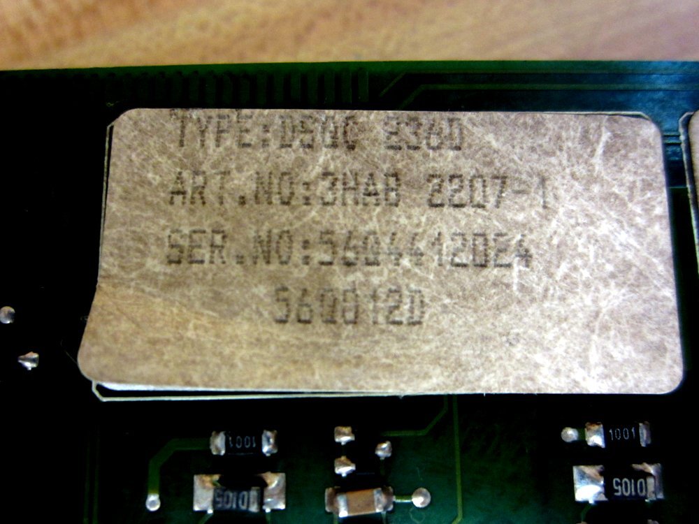 ABB 3HAB2207-1 Servo DSQC 236D GME:91005-345-F