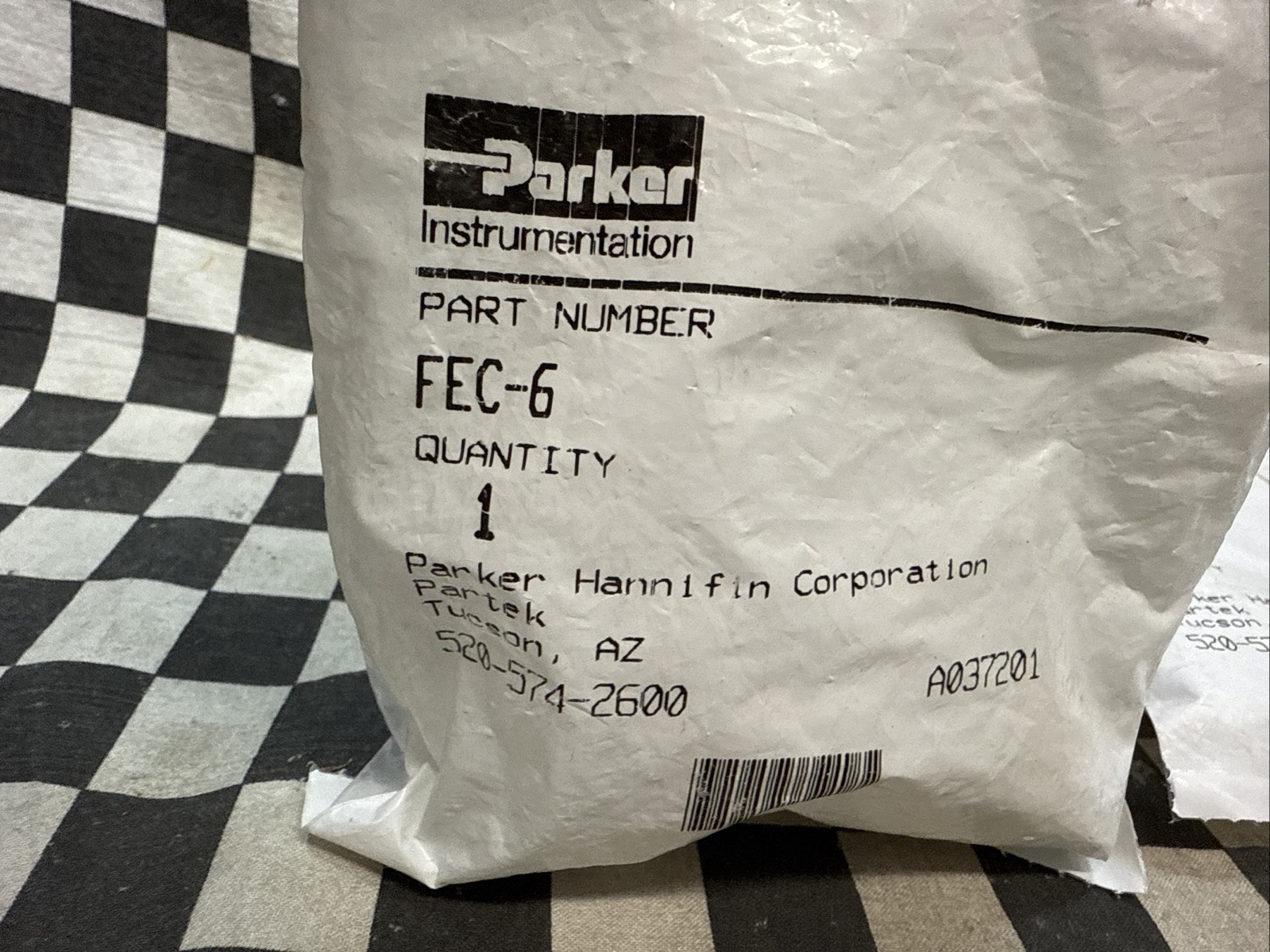 PARKER FEC-6, FEC6, ELBOW UNION 3/8″ TUBE, Lot Of 3 SHIPSAMEDAY