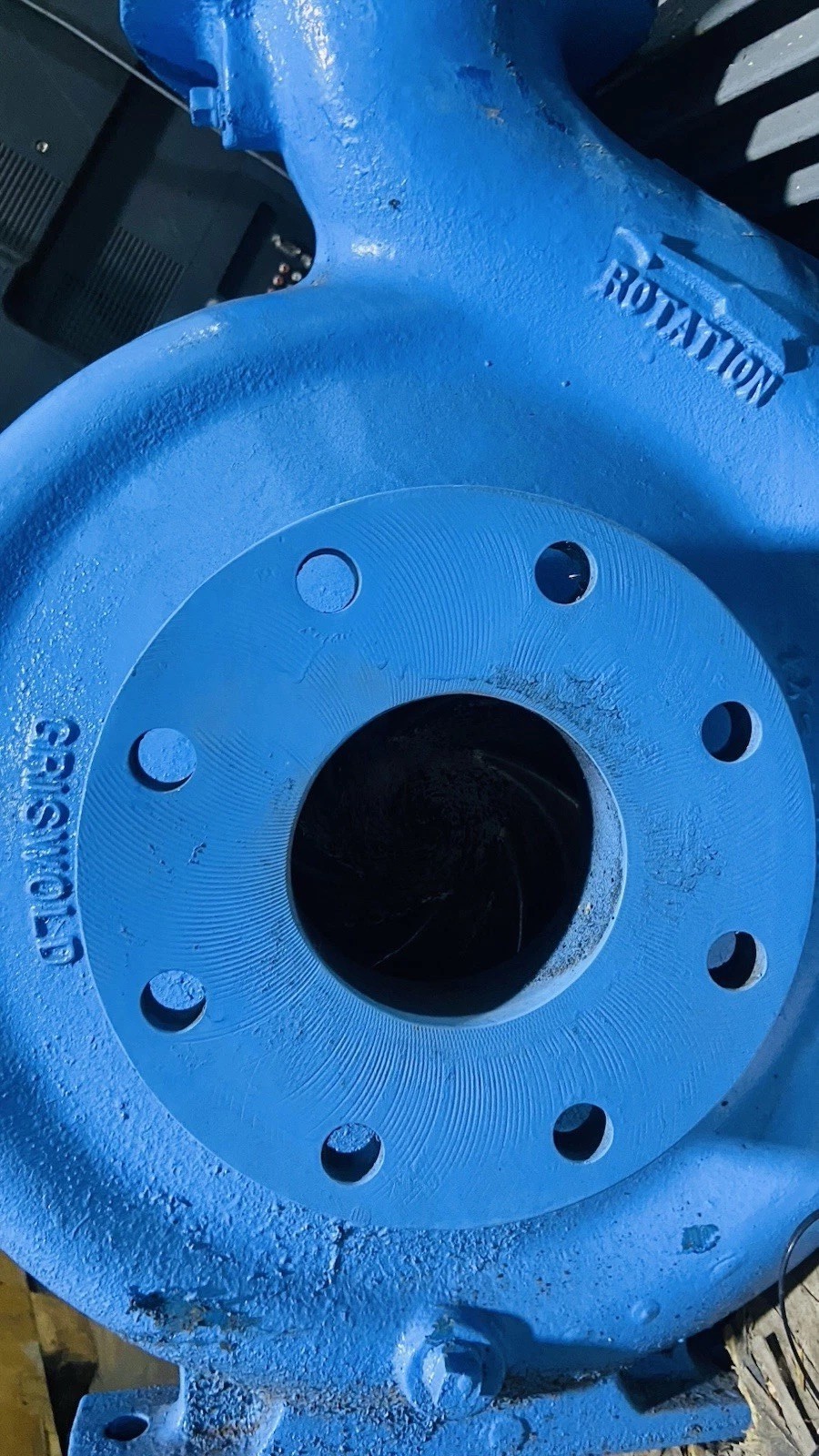 Griswold Stainless Steel 3×4-13 Pump, W/BALDOR MOTOR 15HP,1175RPM, No Base