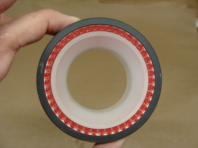 CCS INC LED MACHINE VISION LIGHT RING RED LDR2-74RD-LA 12V (NO CABLE)