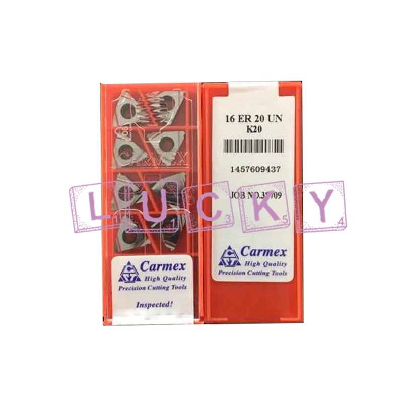 10PCS/BOX NEW FOR Carmex 16ER 20UN K20 Threaded blade