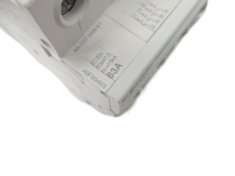 SCHNEIDER ELECTRIC A9F89463 63A 400V (AS PICTURED1) NSNP