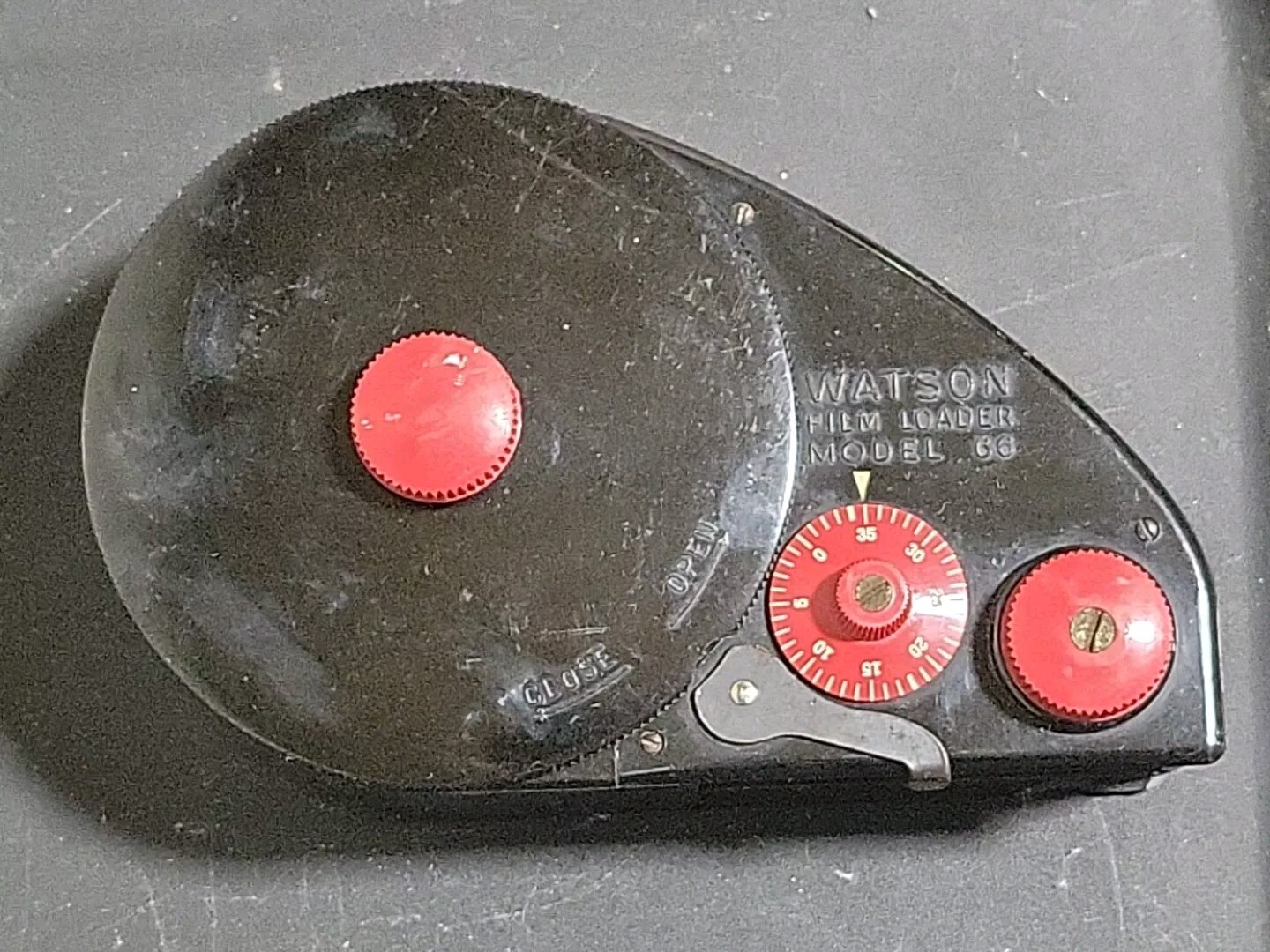 Vintage Watson Bakelite Bulk Film Loader Model 66 By Burke & James GHA-169