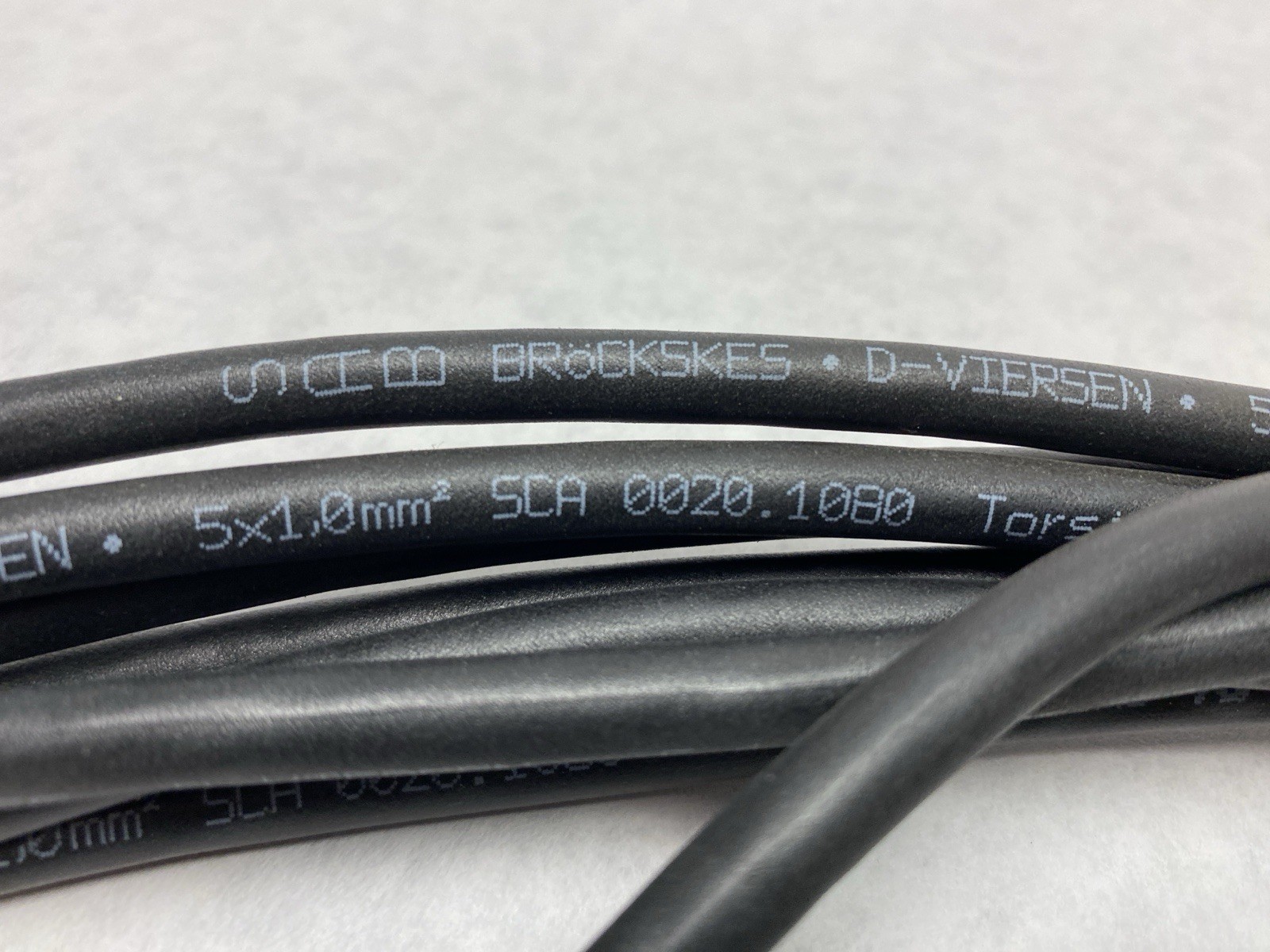 Atlas Copco 0020.1080 SCA Cable 10m Pur 5x1mm