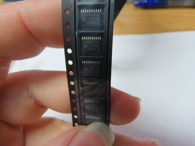 TI MSP430G2553IPW20R Qty of 11 per Lot TI MSP430G2553IPW20R
