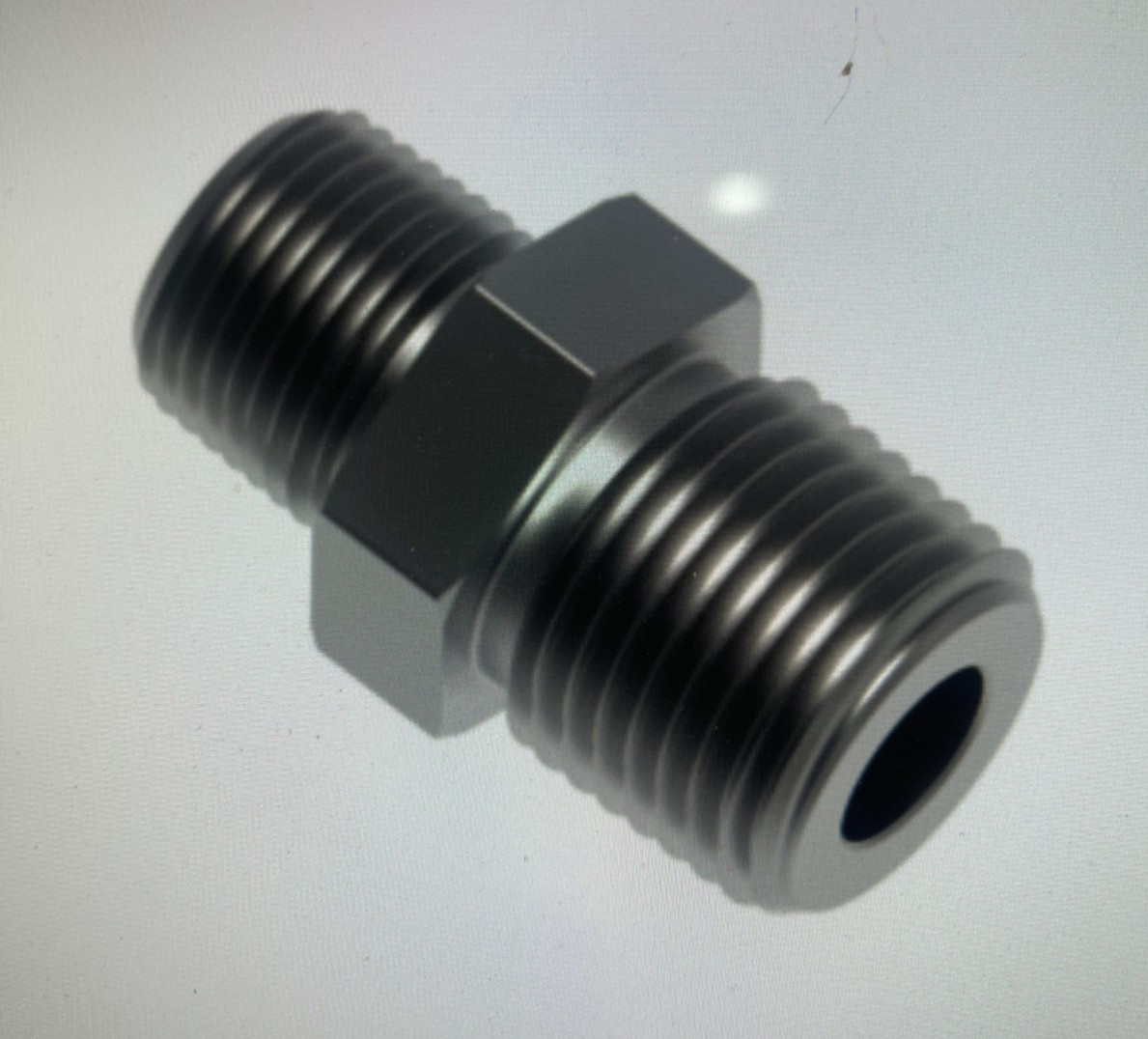 10 Pack of H-SNR 2-1N-SS Hy-Lok 1/8 MNPT X 1/16 MNPT HEX REDUCING NIPPLE, (A4)