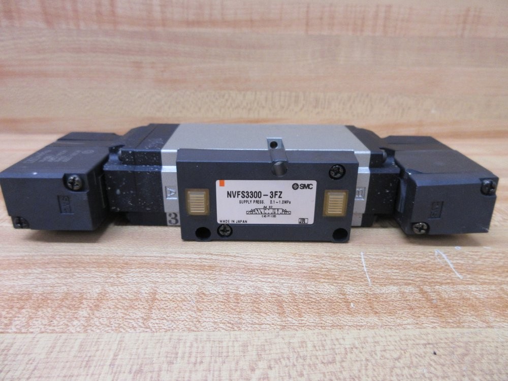 SMC NVFS3300-3FZ Solenoid Valve NVFS33003FZ Chipped Corner