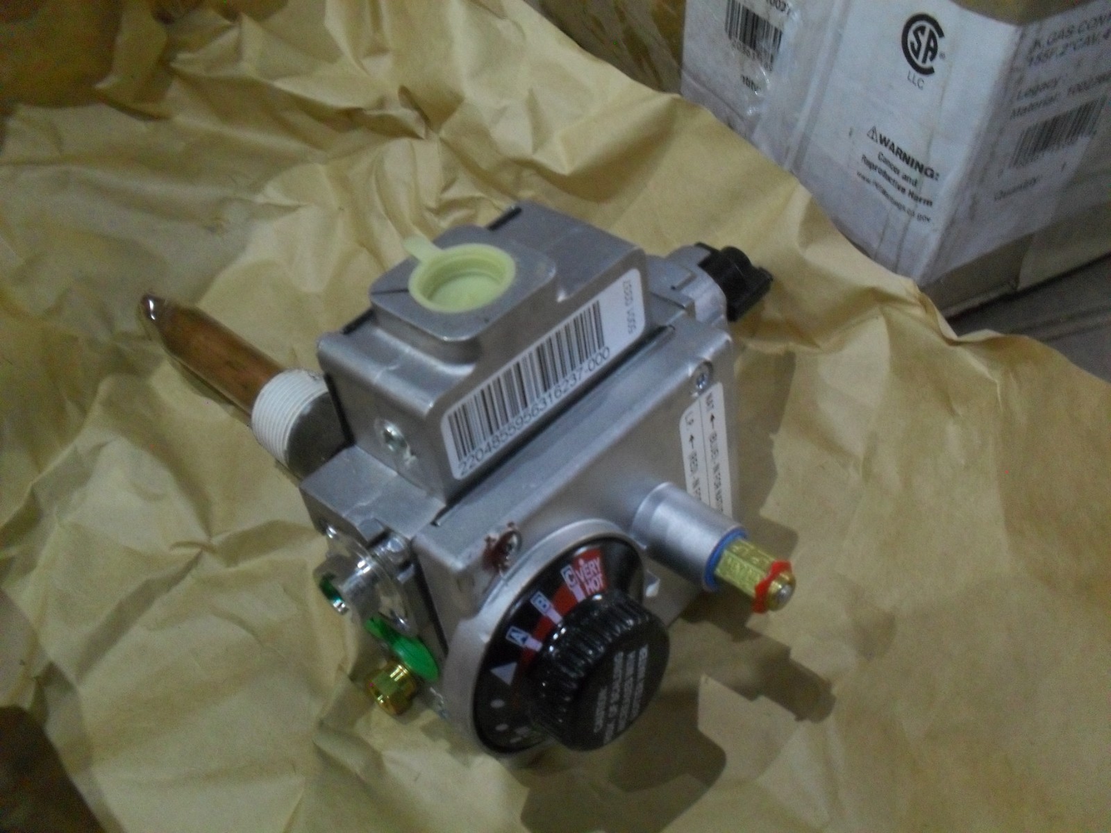 State A.O. Smith Lochinvar 100276287 Gas control valve