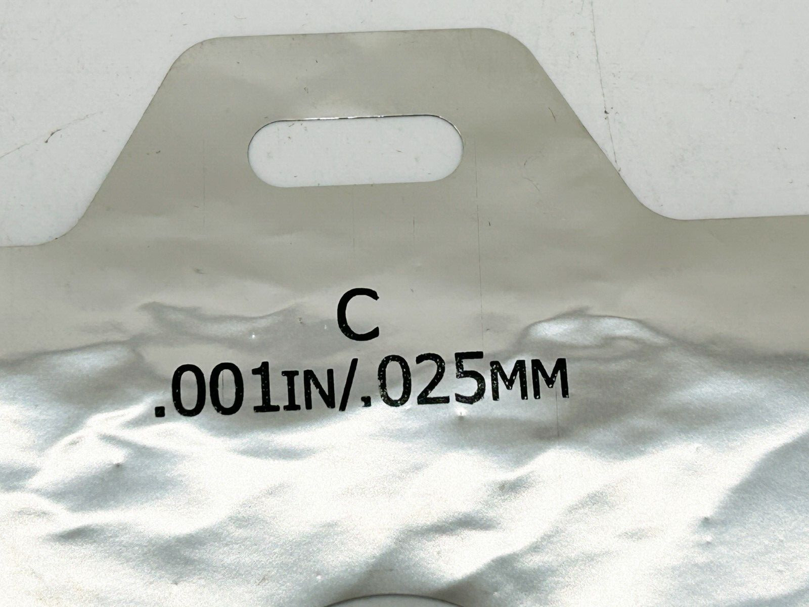 New Maudlin Products 02235976 Slotted Shim Stock 0.001″ 4X4 1-1/4″ 20/PK