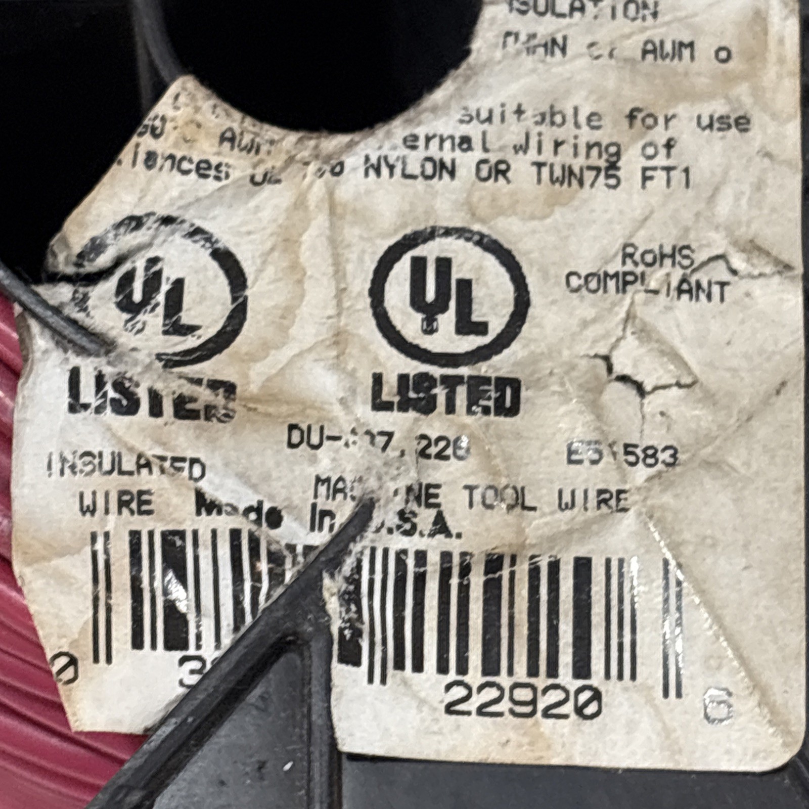 Southwire 12 AWG 3.307 mm2 Machine Tool Wire – Roughly 250 Feet?