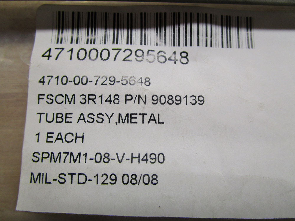 MS 9089139 Metal Tube Assy