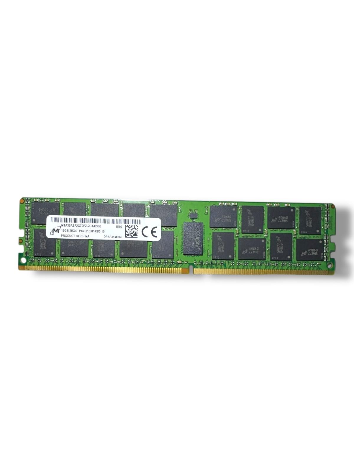 🟢 Micron MTA36ASF2G72PZ-2G1A2KK 16GB 2RX4 PC4-2133P-RB0-10