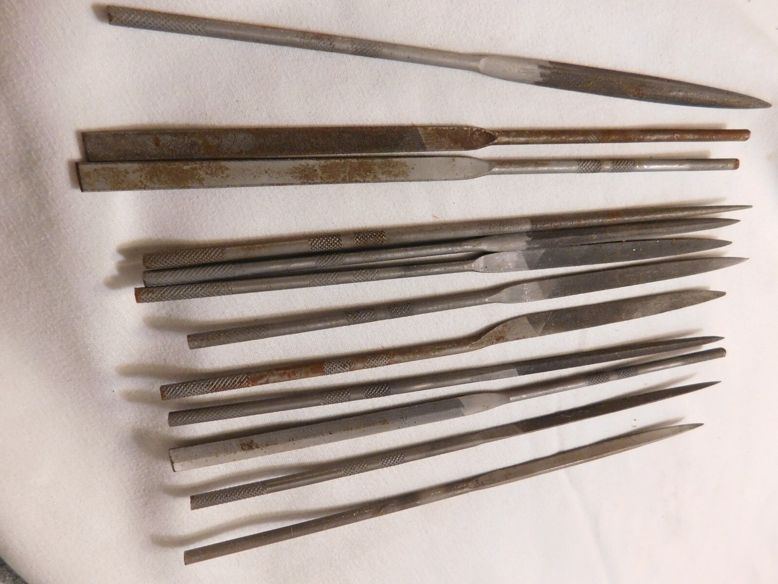 Needle Files 150mm 12 Pieces No. 2 Round Shank