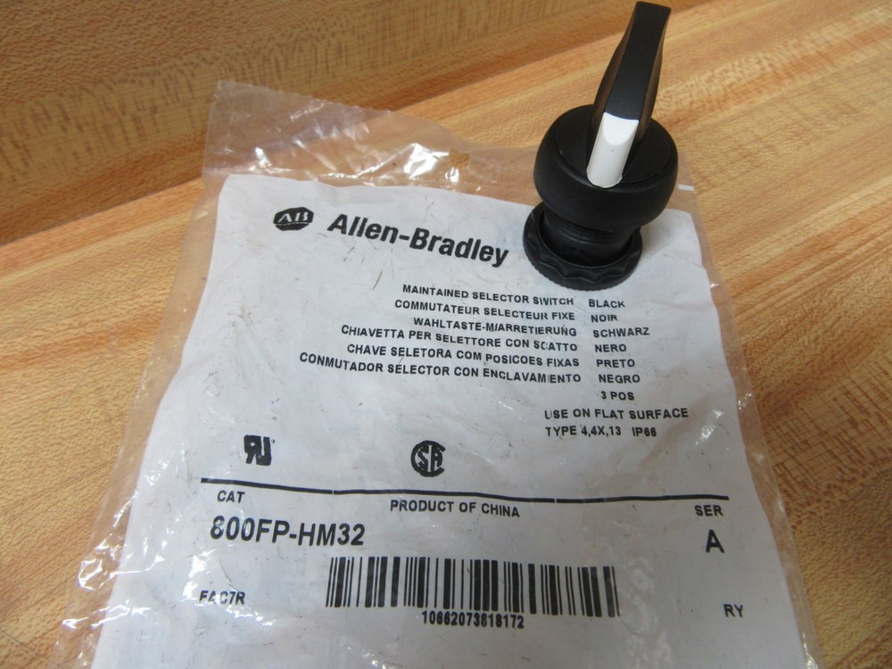 Allen Bradley 800FP-HM32 Selector Switch 3-Pos 800FPHM32
