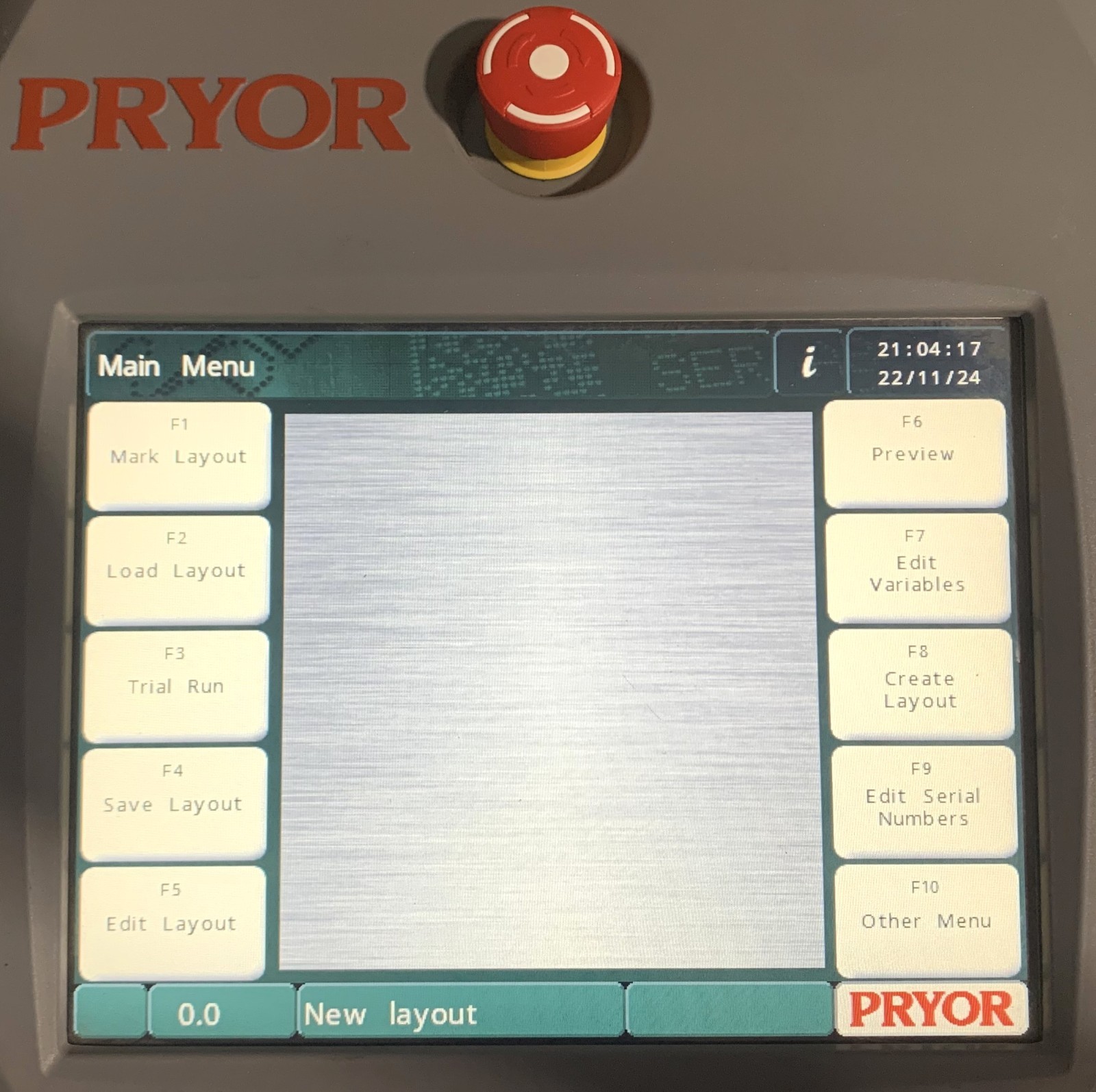 Pryor Controller 4000 Series for Pryor Dot Marking Machines Power Tested