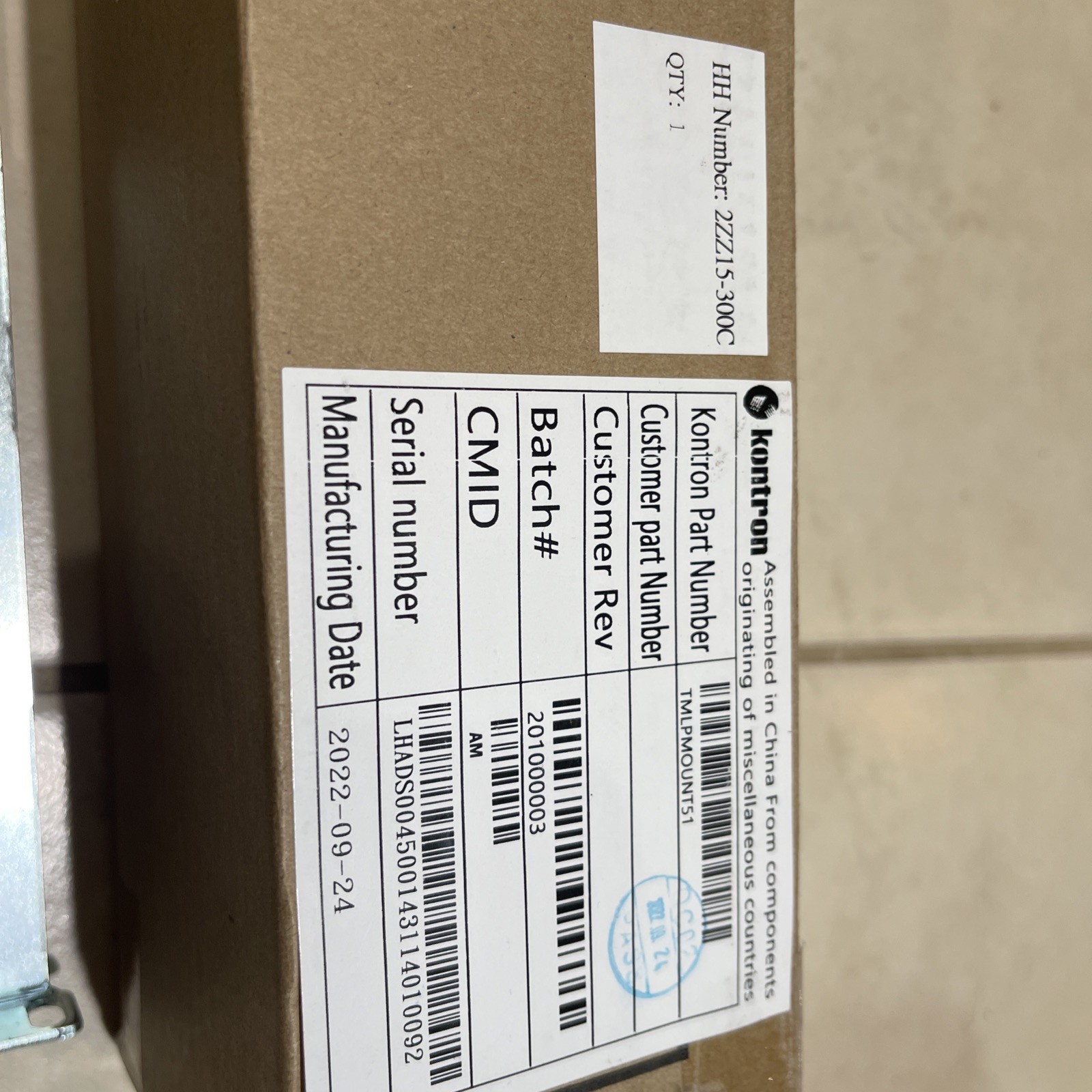 KONTRON -TMLPMOUNT51 – 4-post Rack Mounting Kit New Other