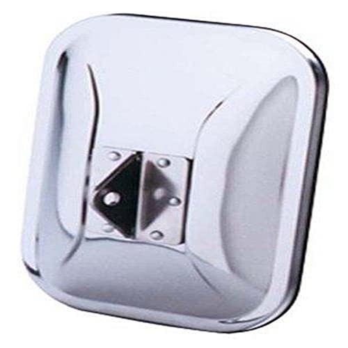 Cipa 94500 Universal Low-mount Stainless Side Mirror Replacement Head