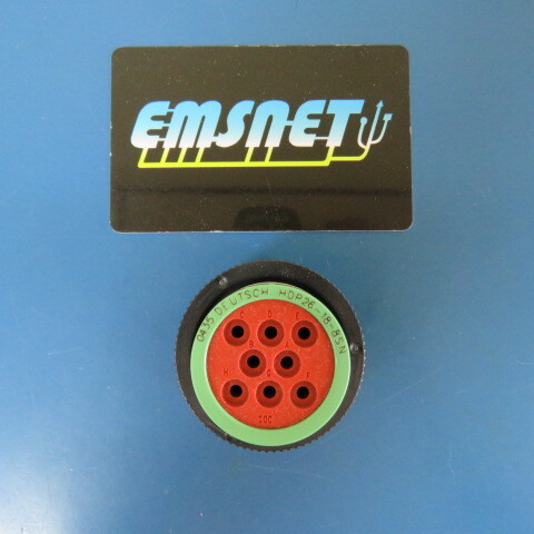 DEUTSCH HDP26-18-8SN Qty of 5 per Lot CONNECTOR, 8 Position Circular Connector