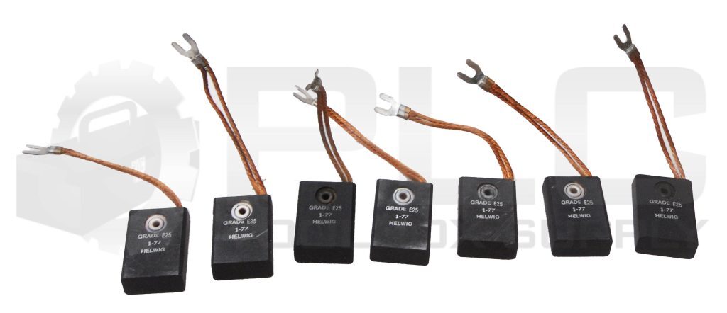 LOT OF 7 NEW HELWIG E25 1-77 CARBON MOTOR BRUSH